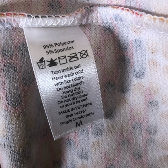 LulaRoe Sheath Casual Red Dress Medium - Picture 6 of 8